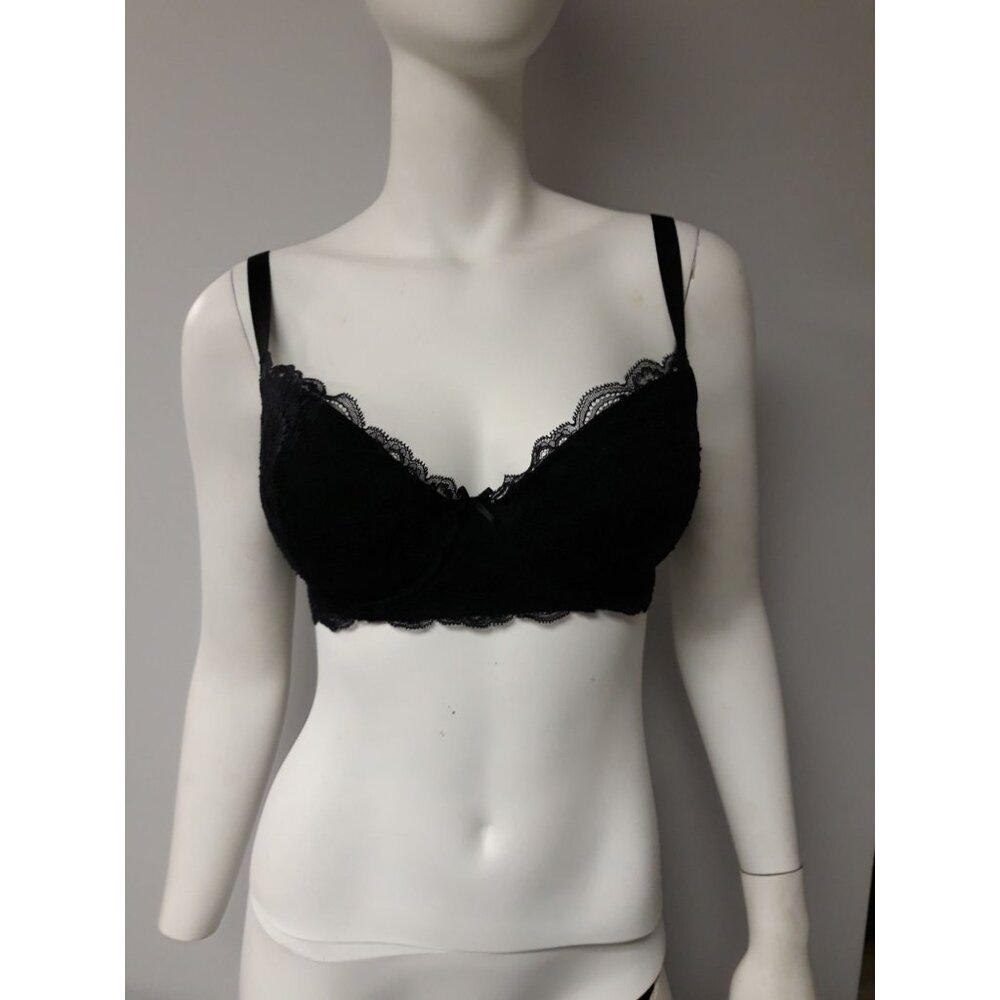 Bradelis Kylie Bra Black Size 36 F  NEW WITH TAGS!